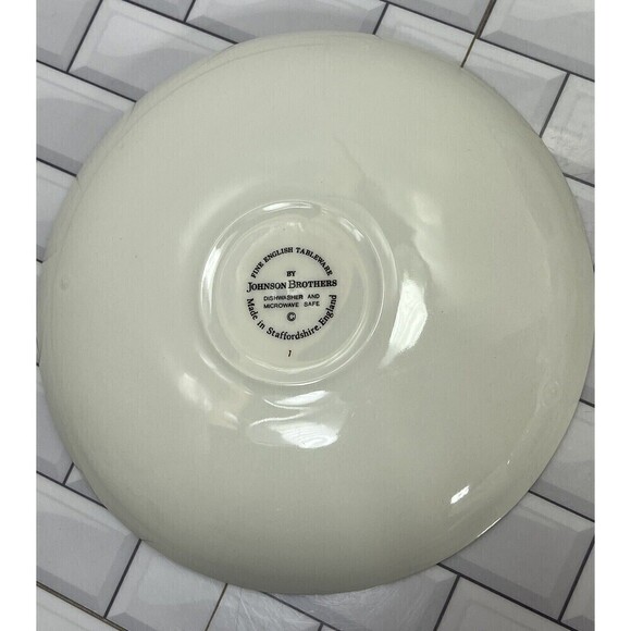 Christmas Fine English Ceramic Tableware 2pc set Johnson Brothers Victorian New - Picture 7 of 12